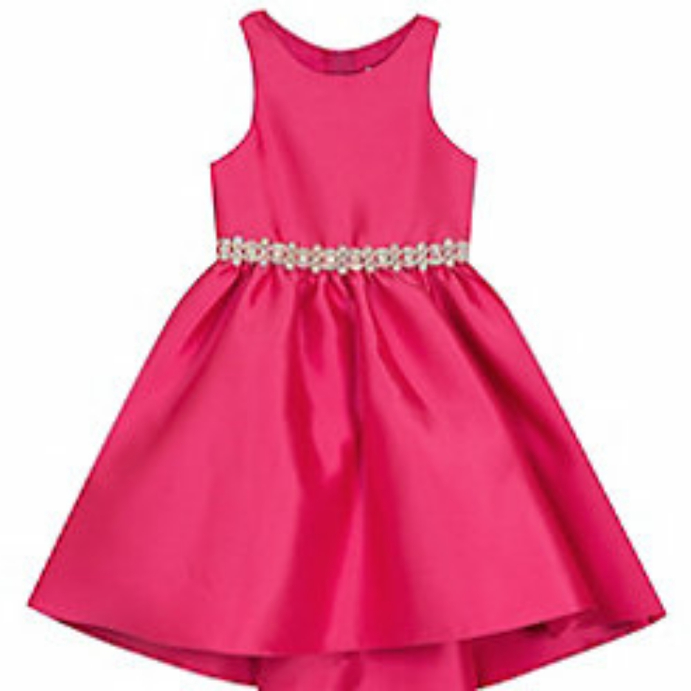 Rare Editions High Low Embellished Dress
